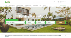 Desktop Screenshot of belvilla.nl